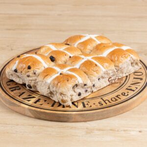 6pk Hot Cross Buns